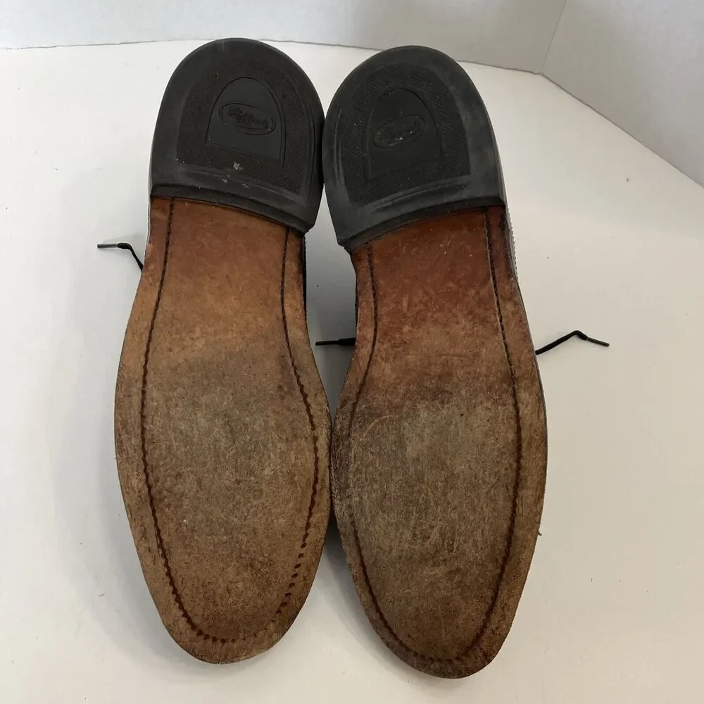 VTG O’Sullivans‎ Coburne Square Dress Shoes Size Mens US 9.5 Wingtip Oxford USA